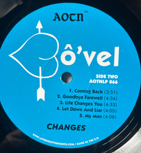 Image of Label Cover of 1454081S: LP - B 'VEL, Changes (Athens Of The North; AOTNLP 066, UK 2024, Compilation)   NEW/NEW