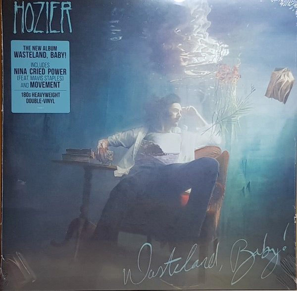 Image of Front Cover of 2xLP - VG/VG+ - HOZIER, Wasteland, Baby! (Rubyworks; 774127-1, Europe 2019, Gatefold, 2 Inners), Storage marks. Strong VG sleeve, large indent/cut mark on back of sleeve.,  - 3726260E