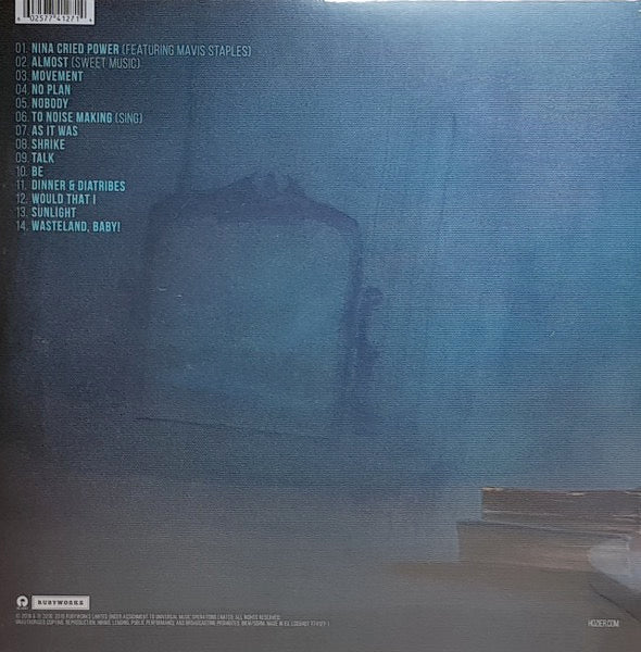 Image of Back Cover of 2xLP - VG/VG+ - HOZIER, Wasteland, Baby! (Rubyworks; 774127-1, Europe 2019, Gatefold, 2 Inners), Storage marks. Strong VG sleeve, large indent/cut mark on back of sleeve.,  - 3726260E