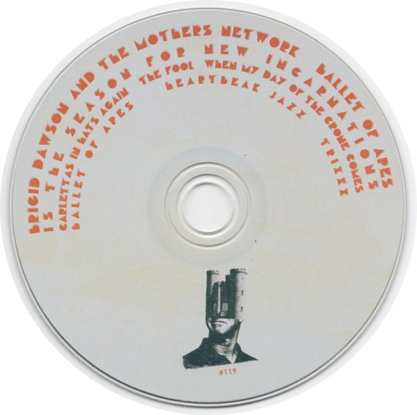 Image of Label Cover of 0914032C: CD - BRIGID DAWSON AND THE MOTHERS NETWORK, Ballet Of Apes (Castle Face; 119, US 2020)   VG/VG+