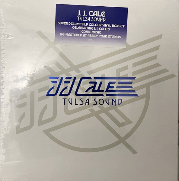 Image of Front Cover of 0924062E: 9xLP - J.J. CALE, Tulsa Sound (Universal Music Recordings; 5397703, Worldwide 2023, Box Set, exclusive 40-page book with rare photographs, an in-depth essay nd a foreword by Mark Knopfler.) SEALED  VG+/M