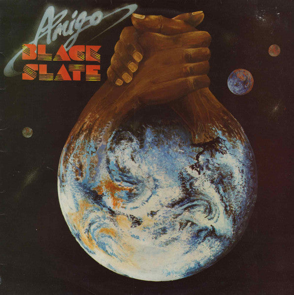 Image of Front Cover of LP - VG/VG - BLACK SLATE, Amigo (Ensign; TCDLP1, UK 1980, Picture Sleeve), Acouple light creases in sleeve. otherwise a great copy!,  - 4226092E