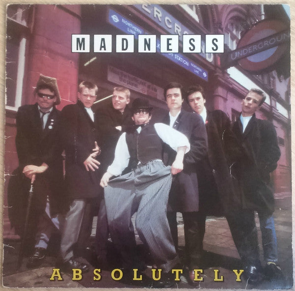 Image of Front Cover of LP - VG/VG - MADNESS, Absolutely (Stiff Records; SEEZ 29, UK 1980, Inner, 'Made In Germany' Runout, No 'Made In England' Bottom Of Labels), Light marks, edge wear,  - 4146178S