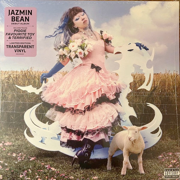 Image of Front Cover of 0954115S: LP - JAZMIN BEAN, Traumatic Livelihood (Interscope Records; 5853446, UK, Europe & US 2024, Inner & Insert, Clear Vinyl)   NEW/NEW