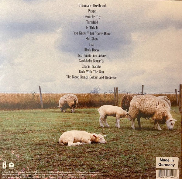 Image of Back Cover of 0954115S: LP - JAZMIN BEAN, Traumatic Livelihood (Interscope Records; 5853446, UK, Europe & US 2024, Inner & Insert, Clear Vinyl)   NEW/NEW