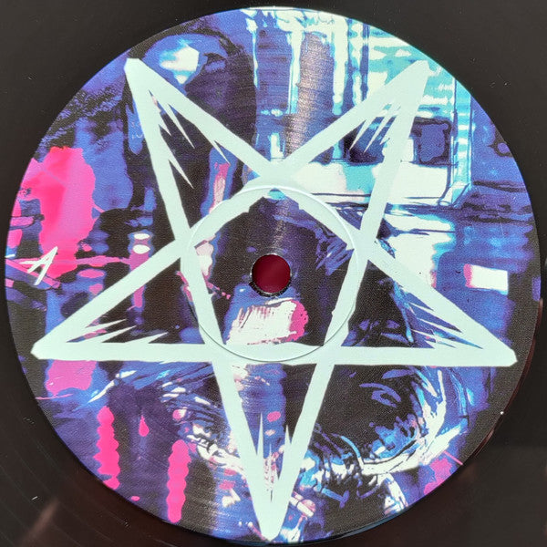 Image of Label of 0934170E: 12" EP - PERTURBATOR, Night Driving Avenger (Blood Music; BLOOD-143R, Finland 2021 Reissue, Limited Edition of 500, 180 Gram Vinyl)   NEW/NEW