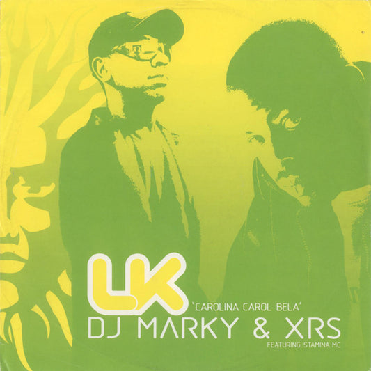 Image of Front Cover of 4825303E: 12" - DJ MARKY & XRS FEATURING STAMINA MC, LK 'Carolina Carol Bela' (V Recordings; V035, UK 2002, Picture Sleeve) Light Marks only.  VG/VG