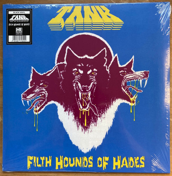 Image of Front Cover of 0934184E: LP - TANK, Filth Hounds Of Hades (High Roller Records; HRR 880, Germany 2023 Reissue, Insert, Poster, Limited Edition of 600, Remastered)   NEW/NEW