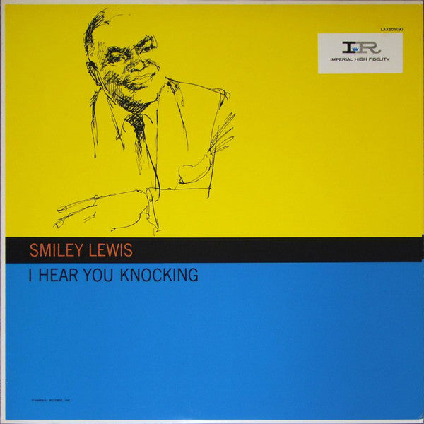 Image of Front Cover of 0924249E: LP - SMILEY LEWIS, I Hear You Knocking (Imperial ; LAX 301(M), Japan 1978 Reissue, Insert, Audiophile Pressing, No Obi)   VG+/EX