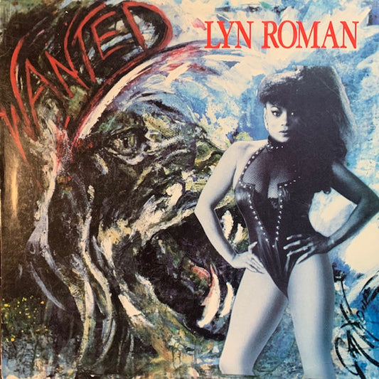 Image of Front Cover of 0924122E: LP - LYN ROMAN, Wanted (Ichiban Records (White Labels); ICH-1015, US 1987, Picture Sleeve)   VG/VG+