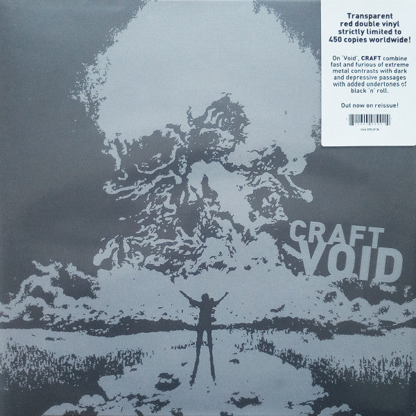 Image of Front Cover of 0914381C: 2xLP - CRAFT, Void (Season Of Mist Underground Activists; SUA 090LP, USA & Europe 2019, Gatefold, Red Transparent Vinyl)   NEW/NEW