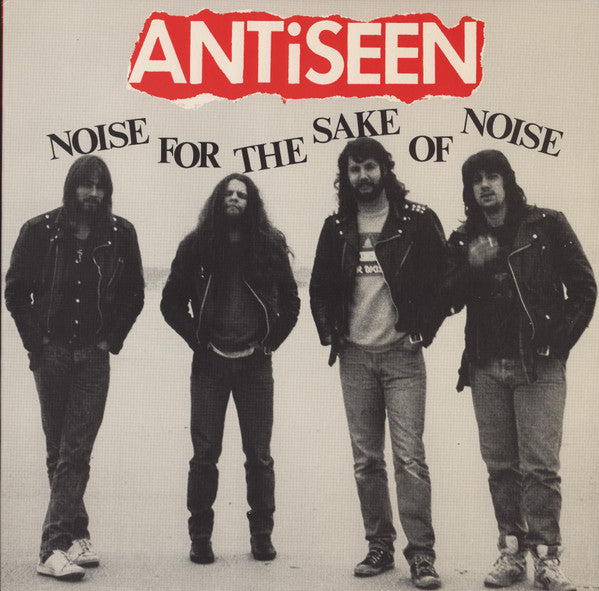 Image of Front Cover of 0944214S: LP - ANTISEEN, Noise For The Sake Of Noise (Dog Meat; DOG 001, Australia 1989) Cut-out (Hole punched)  VG/VG+