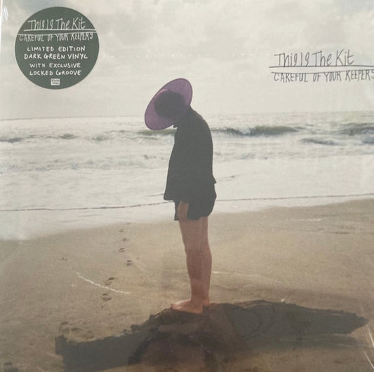 Image of Front Cover of LP - EX/VG - THIS IS THE KIT, Careful Of Your Keepers (Rough Trade; RT0414LPE, UK 2023, Inner, Dark Green Vinyl), Still In Opened Shrinkwrap,  - 1316030C