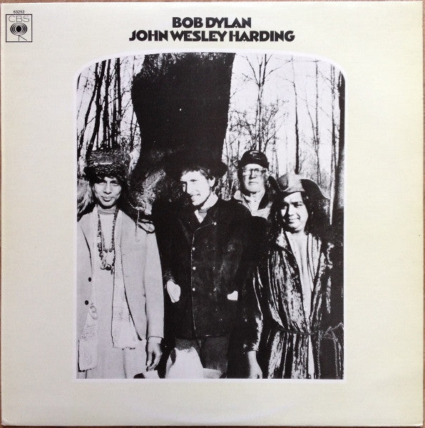 Image of Front Cover of 2914299C: LP - BOB DYLAN, John Wesley Harding (CBS; SBPG 63252, UK 1972) Some light marks on side 2, Sleeve is clean  VG+/VG