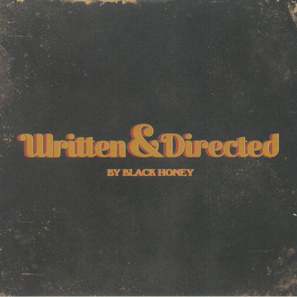 Image of Front Cover of 3645353S: LP - BLACK HONEY, Written & Directed (Foxfive Records; WAD0007, UK 2021, Gold Vinyl)   VG/VG+
