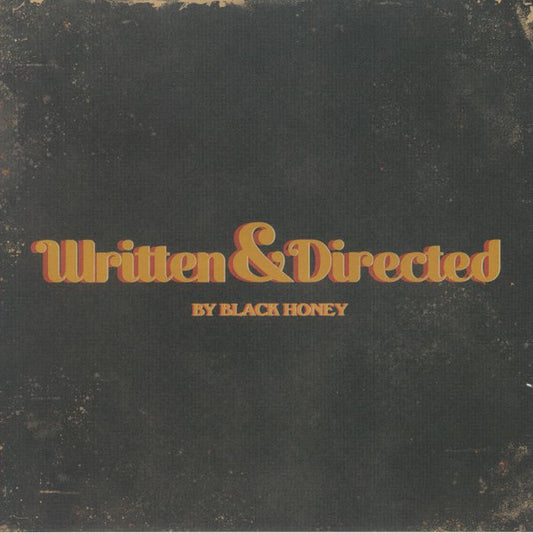 Image of Front Cover of 3645353S: LP - BLACK HONEY, Written & Directed (Foxfive Records; WAD0007, UK 2021, Gold Vinyl)   VG/VG+