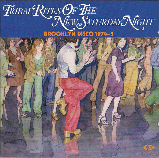 Image of Front Cover of 5015213C: CD - VARIOUS, Tribal Rites Of The New Saturday Night: Brooklyn Disco 1974-5 (Ace; CDCHD1618, Europe 2023)   VG+/VG+