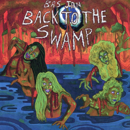 Image of Front Cover of 0934254E: LP - BAS JAN, Back To The Swamp (Fire Records; FIRELP713, UK 2023, Limited Edition, Orange Vinyl)   NEW/NEW