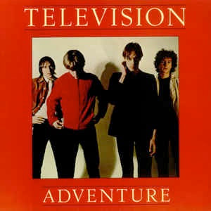 Image of Front Cover of LP - VG/G+ - TELEVISION, Adventure (Elektra; K52072, UK 1978, Red Insert, Red Vinyl), Hairlines,  - 3716205C