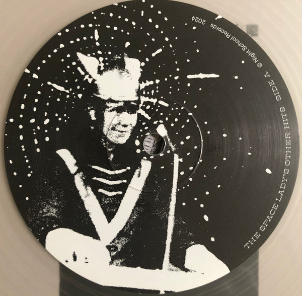 Image of Label of 1714272C: LP - THE SPACE LADY, The Space Lady's Other Hits (Night School; LSSN090, UK 2024 Reissue, Clear Vinyl)   NEW/NEW