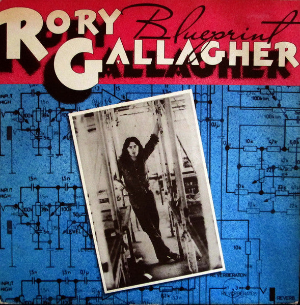 Image of Front Cover of LP - VG/G+ - RORY GALLAGHER, Blueprint (Polydor; 2383 189, UK 1973, Textured Sleeve), Light hairlines only, but one heavier mark causing a pop on side A. ,  - 3126259E