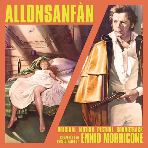 Image of Front Cover of 1714253C: LP - ENNIO MORRICONE, Allonsanfan OST (BTF; VMLP251, UK 2024, Clear Red Vinyl)   NEW/NEW