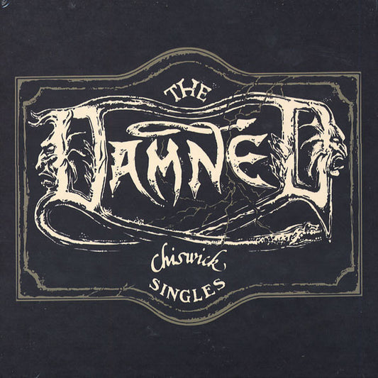 Image of Front Cover of 0924365E: 8x7" - THE DAMNED, Chiswick Singles (Chiswick Records ; LTDBOX 016, UK 2013, Box Set, Christmas Card, Round And Square Postcards, 5 Photographs)   VG+/EX