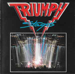 Image of Front Cover of 0954246S: CD - TRIUMPH, Stages (Castle Music; CMRCD1302, Europe 2006)   VG+/VG+