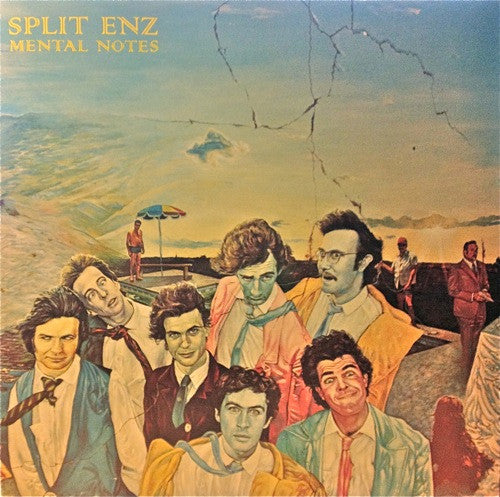 Image of Front Cover of LP - VG/G+ - SPLIT ENZ, Mental Notes (Interfusion; L 35588, New Zealand , Gatefold), ,  - 2226338E