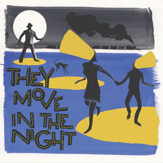 Image of Front Cover of 0934277E: LP - VARIOUS ARTISTS, They Move In The Night (Numero Group; NUM512LP-C1, Europe 2024, Purple Sea Color Vinyl)   NEW/NEW