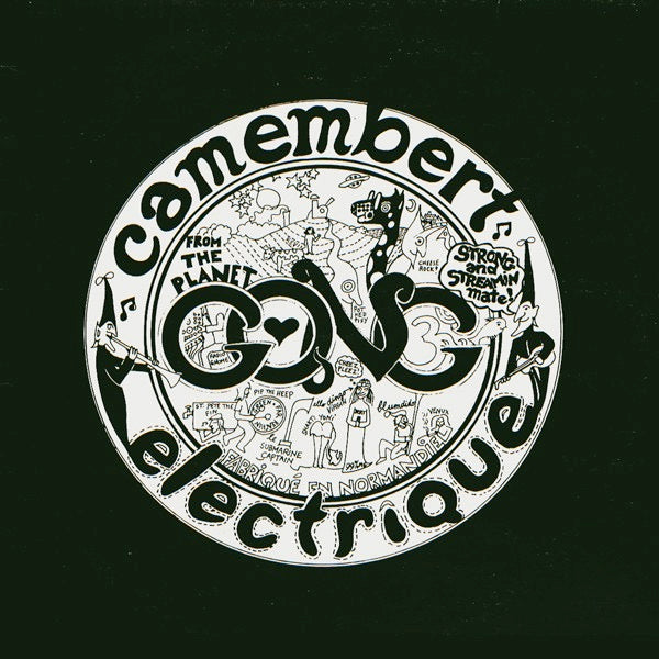 Image of Front Cover of LP - VG/VG - GONG, Camembert Electrique (Caroline Records; C 1520, UK 1976 Reissue), Strong VG, Just some light mottled marks, Glossy, Wear to all sleeve edges ,  - 4316595C