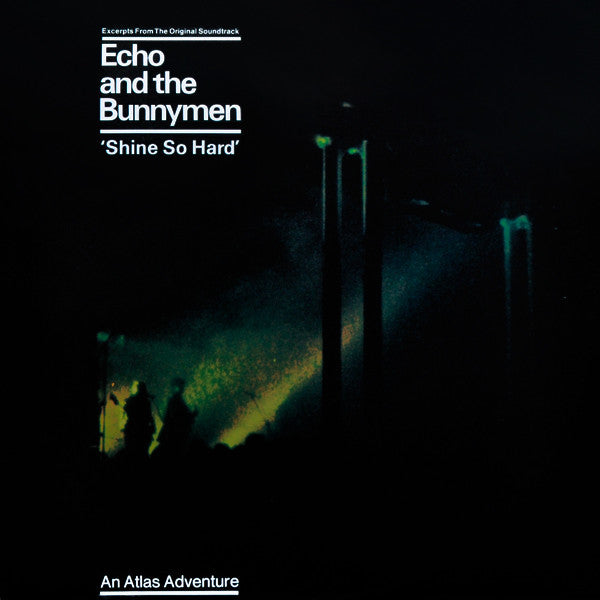 Image of Front Cover of 1024154E: 12" - ECHO AND THE BUNNYMEN, Shine So Hard (WEA; ECHO 1, New Zealand 1981)   VG+/VG+