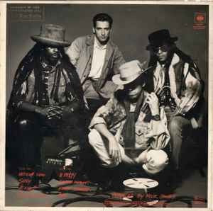 Image of Back Cover of 2424391E: LP - BIG AUDIO DYNAMITE, This Is Big Audio Dynamite (CBS; CBS 26714, UK 1985, Inner, No Barcode.) Hype stickered sleeve.  VG/VG+