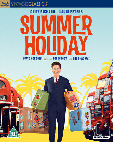 Image of Front Cover of 0954301S: Blu-ray - PETER YATES, Summer Holiday (Studio Canal; , US )   VG+/VG+