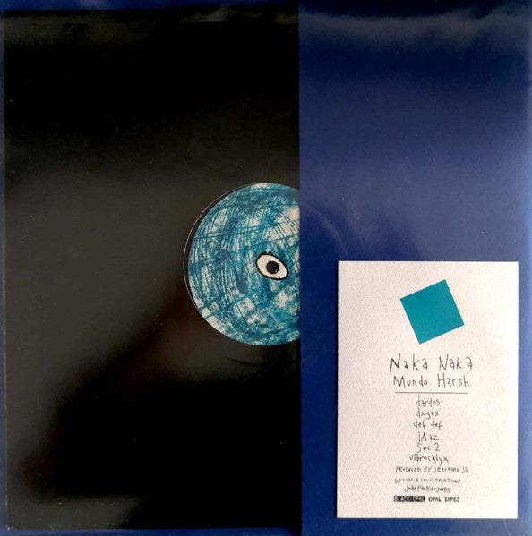 Image of Back Cover of 1044198S: 12" -  AKA  AKA, Mundo Harsh (Black Opal; BOP003, UK 2014, Clear Plastic Sleeve With Card Inner, Insert)   VG+/VG+