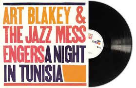 Image of Back Cover of 1034050E: LP - ART BLAKEY & THE JAZZ MESSENGERS, A Night In Tunisia (Second Records; SRDP0049, Europe 2023 Reissue, 180 Gram Vinyl)   NEW/NEW