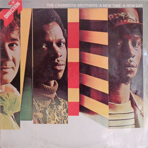 Image of Front Cover of LP - VG/VG - THE CHAMBERS BROTHERS, A New Time - A New Day (Direction; 8-63451, UK 1968, Laminated Front Sleeve, Mono), ,  - 1926121E