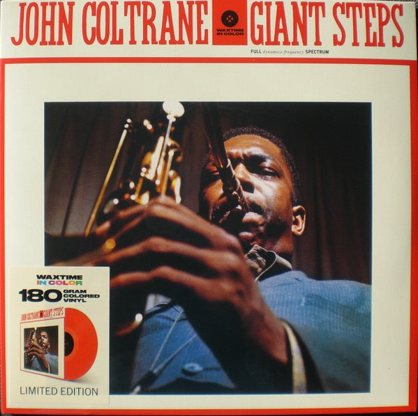 Image of Front Cover of LP - NEW/NEW - JOHN COLTRANE, Giant Steps (WaxTime In Color; 950709, Europe 2022 Reissue, Red Vinyl), ,  - 2416243C