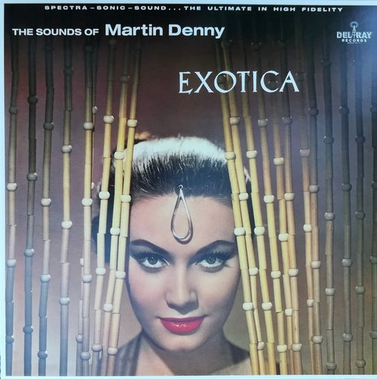 Image of Front Cover of 3614377C: LP - MARTIN DENNY, Exotica (Del Ray Records; DR10019, Europe 2018 Reissue, 180 Gram Vinyl)   NEW/NEW