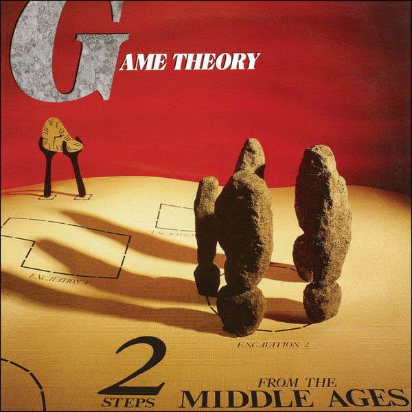 Image of Front Cover of 1024165E: LP - GAME THEORY, 2 Steps From The Middle Ages (Omnivore Recordings; OVLP-204, US 2017, Booklet, Translucent Orange Vinyl) Includes 1989 fan club only lyric book  VG+/VG+