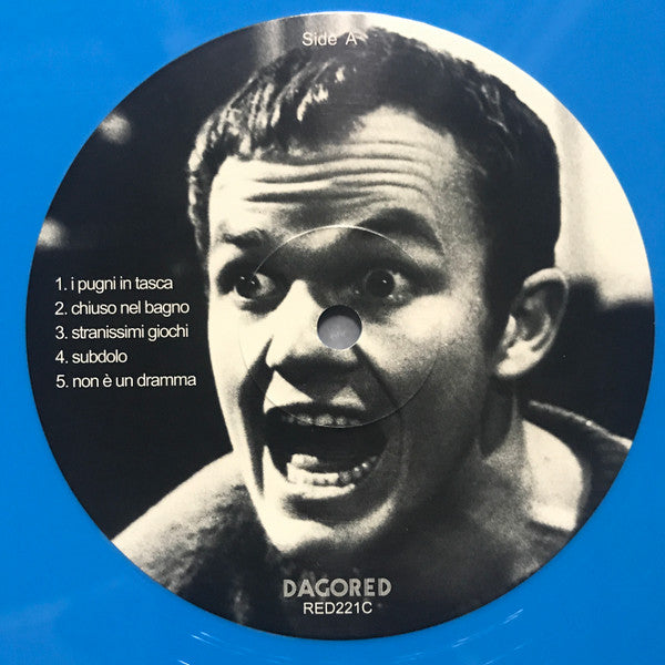 Image of Label Cover of LP - EX/EX - ENNIO MORRICONE, I Pugni In Tasca (Fists In The Pocket) - Original Soundtrack (Dagored; RED221C, Italy 2015, Blue vinyl), Still In Stickered Shrinkwrap,  - 1826476E