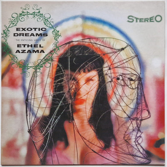 Image of Front Cover of 1514482C: LP - ETHEL AZAMA, Exotic Dreams (The Enticing Voice Of Ethel Azama) (Life Goes On Records; LIFE033, US 2023)   NEW/NEW