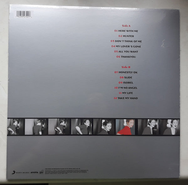 Image of Back Cover of LP - VG+/VG+ - DIDO, No Angel (Sony Music; 19439927501, UK 2021 Reissue, Silver Vnyl), ,  - 2746175S