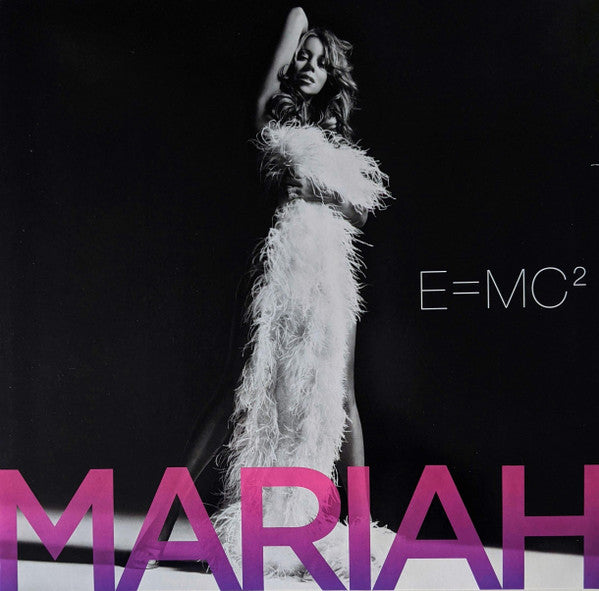 Image of Front Cover of 1044264S: 2xLP - MARIAH CAREY, E=MC  (UMe; 00602435176314, Europe 2021 Reissue, Gatefold, Insert, Limited Purple Vinyl)   VG+/VG+