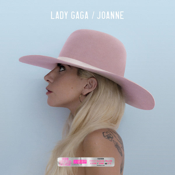 Image of Front Cover of 2xLP - M/M - LADY GAGA, Joanne (Streamline Records; B0025845-01, US 2017, Gatefold, Deluxe Limited Edition, Pink Flourescent Vinyl), Still SEALED In Stickered Shrinkwrap,  - 3926230E