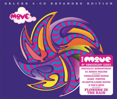 Image of Front Cover of 1054200S: 2xCD - THE MOVE, Move (Salvo; SALVODCD207, UK 2007, Quadruple Digipak)   VG+/VG+