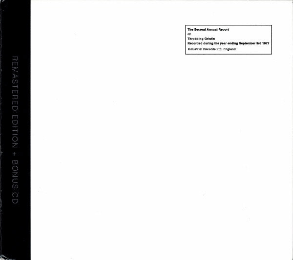 Image of Front Cover of 2xCD - VG+/VG+ - THROBBING GRISTLE, The Second Annual Report Of Throbbing Gristle (Industrial Records; IRLCD001, UK 2011 Reissue, Triple Gatefold Card Sleeve), ,  - 3216182C