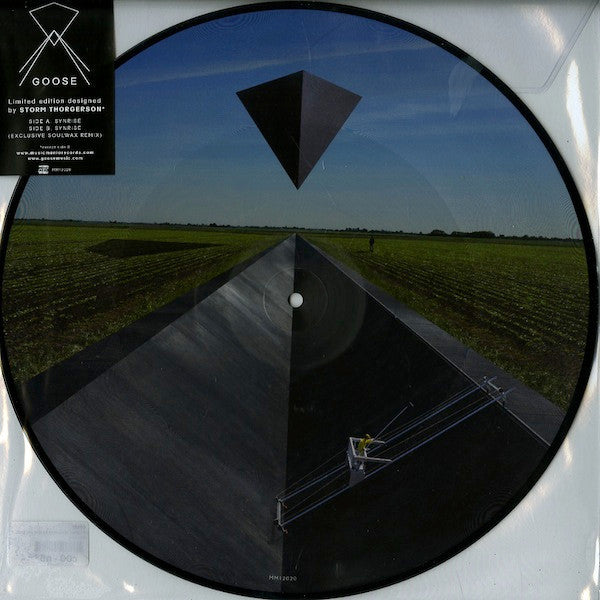 Image of Front Cover of 1024319E: LP - GOOSE, Synrise (Music Mania; MM12020, Belgium 2012, Clear Plastic Stickered Sleeve)   VG/VG+