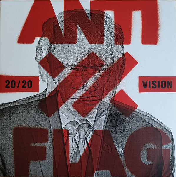 Image of Front Cover of 1024116E: LP - ANTI-FLAG, 20/20 Vision (Spinefarm Records; SPINE835006, Europe 2020, Insert)   VG+/VG+