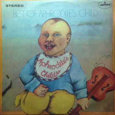 Image of Front Cover of 1124028E: LP - APHRODITE'S CHILD, Best Of Aphrodite's Child (Mercury; 6333 002, Greece 1971)   VG+/VG